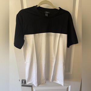 Forever 21 Monochrome Colorblock Tee